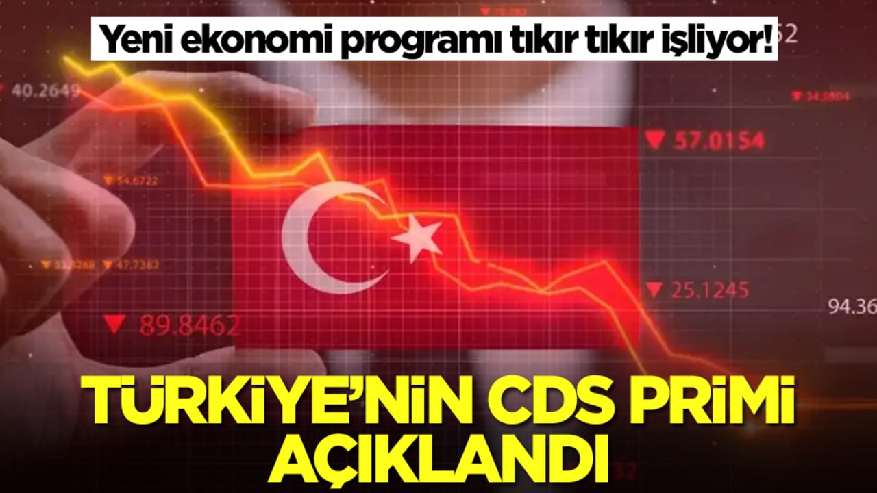 Yeni ekonomi programı tıkır tıkır işliyor! Türkiye'nin CDS primi çakıldı