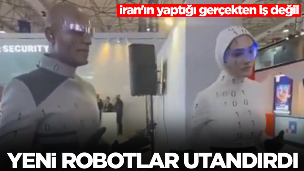 Yeni robotlar utandırdı: İran'ın yaptığı gerçekten iş değil