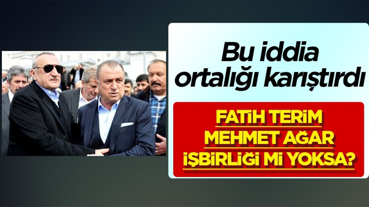 Yeni taktik bu mu? Büyük Devrim'in destekçisi Mehmet Ağar! Fatih Terim'in başkanlığa hazırlanıyor iddiası