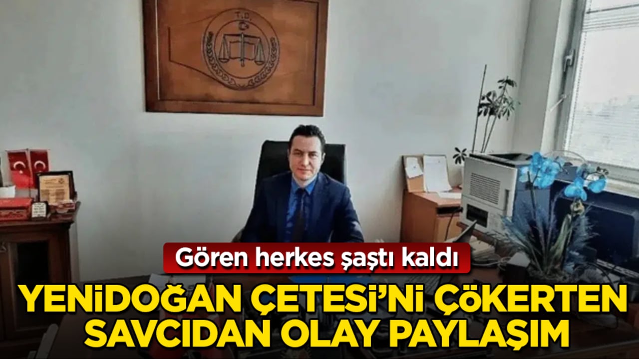 Yenidoğan Çetesi’ni çökerten savcıdan olay paylaşım! Gören herkes şaştı kaldı