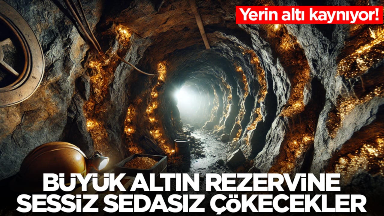 Yerin altı kaynıyor! Büyük altın rezervine sessiz sedasız çökecekler