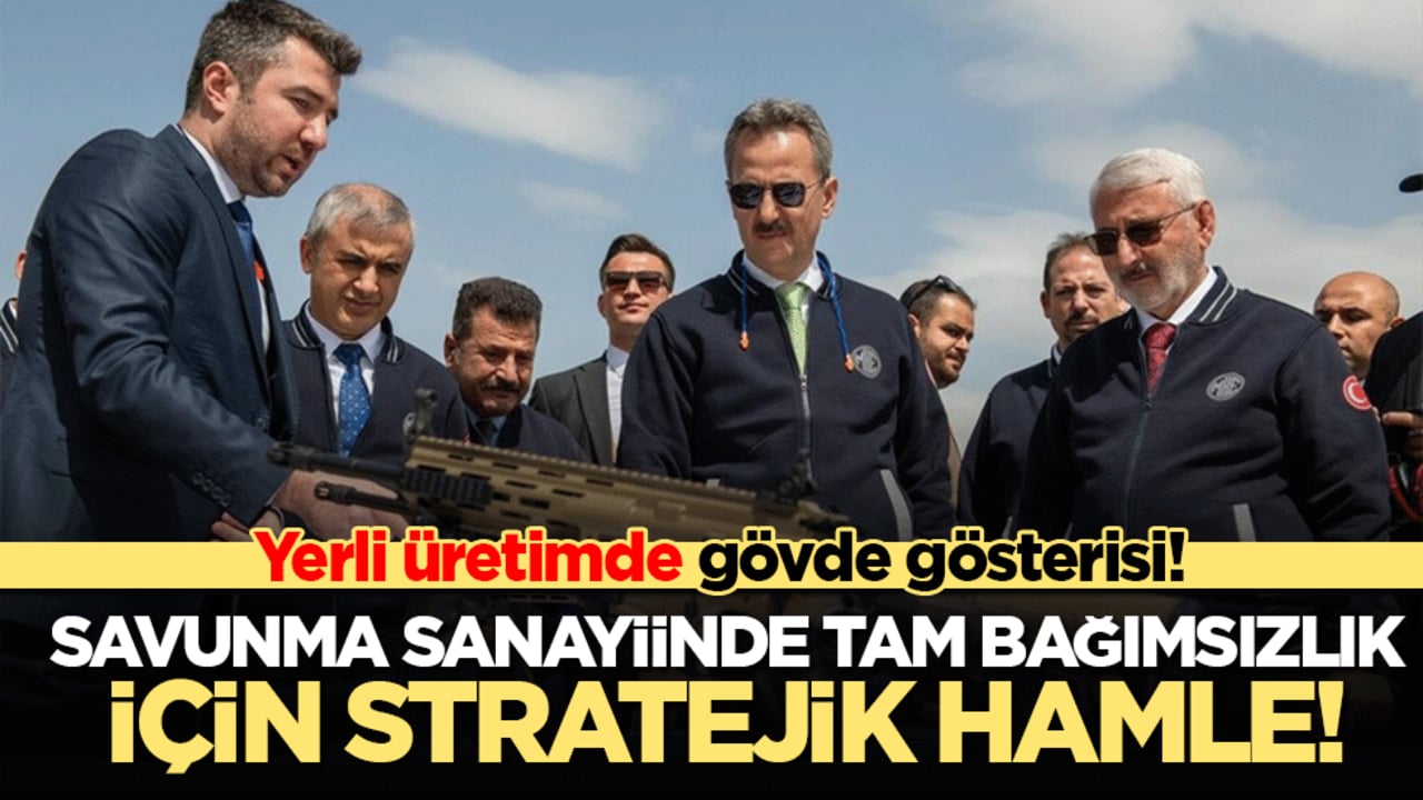 Yerli üretimde gövde gösterisi! Haluk Görgün MKE tesislerini kuşattı! Savunma sanayiinde tam bağımsızlık için stratejik hamle!