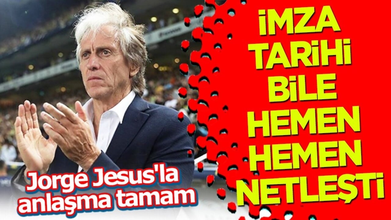 Yılın olayı olacak! Jorge Jesus'la anlaşma tamam: İmza tarihi bile hemen hemen netleşti