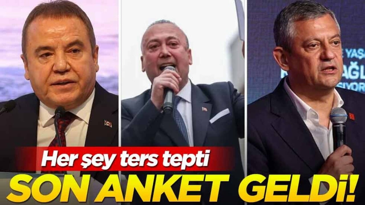 Yolsuzluk soruşturmaları sonrası bomba anket! CHP'nin oyları dibi gördü