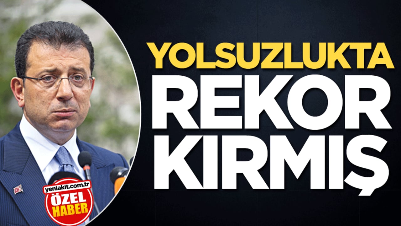 Yolsuzlukta rekor kırmış