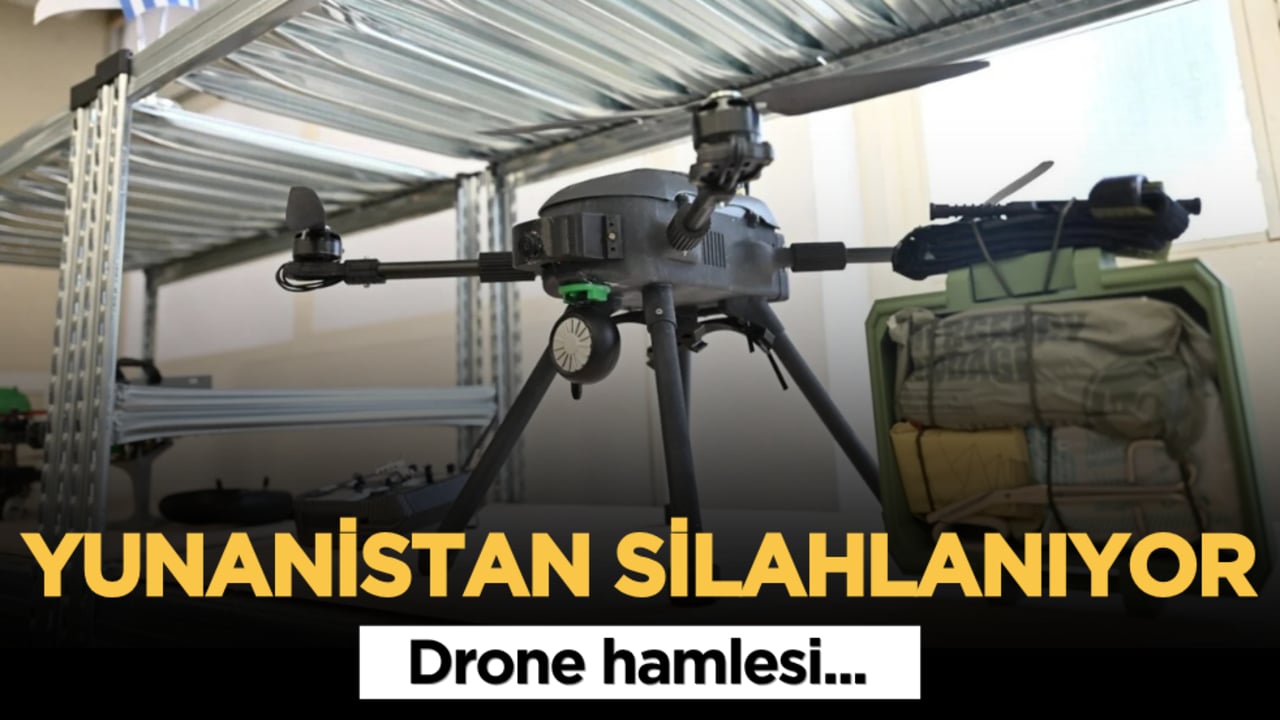 Yunanistan'dan Tarihi Hamle: Yıllık 1000+ Drone Üreten Fabrika Açıldı, Ege'de dengeleri kızıştıracaklar