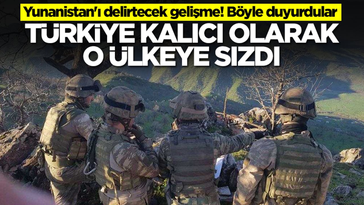 Yunanistan'ı delirtecek gelişme! Böyle duyurdular: Türkiye kalıcı olarak o ülkeye sızdı