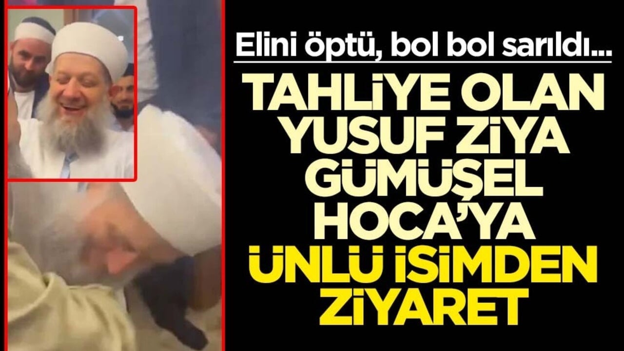 Yusuf Ziya Gümüşel'e ünlü isimden ziyaret
