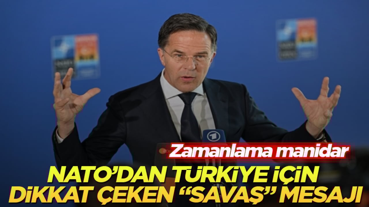 Zamanlama manidar: NATO’dan Türkiye için dikkat çeken "savaş" mesajı
