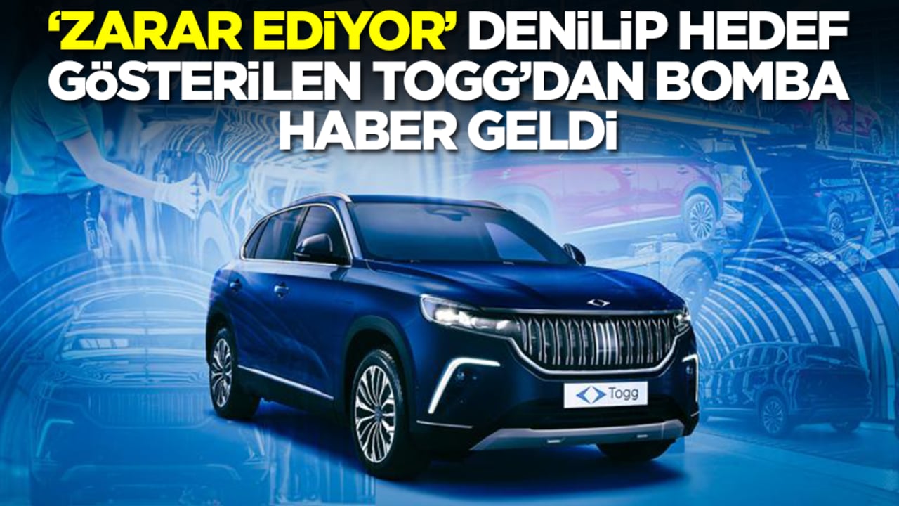 'Zarar ediyor' denilip hedef gösterilen Togg'dan bomba haber geldi
