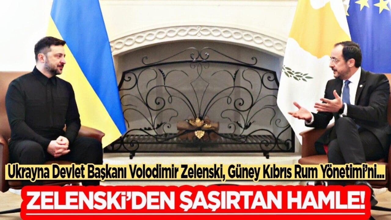Zelenski Güney Kıbrıs Cumhurbaşkanı Nikos Hristodulidis’i ziyaret etti! Kritik görüşme: Dahil olacak mı?