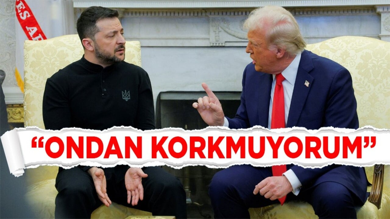 Zelenskiy’den flaş Trump açıklaması: "Ondan korkmuyorum"