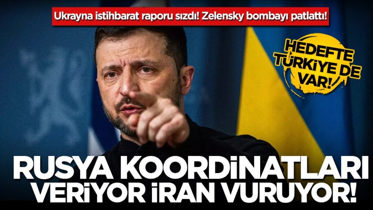 Zelensky'den Orta Doğu bombası: Rusya, İran'a yüzde yüz yardım ediyor!