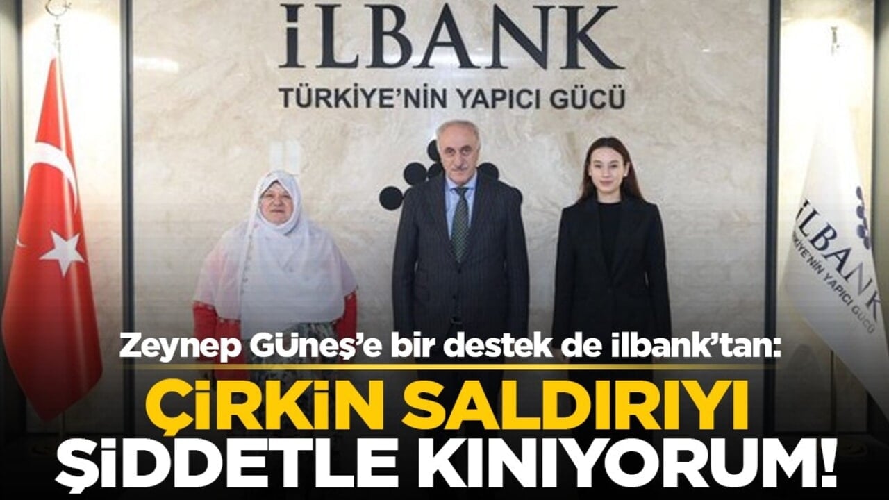 Zeynep Güneş’e bir destek de İlbank’tan: Çirkin saldırıyı şiddetle kınıyorum!