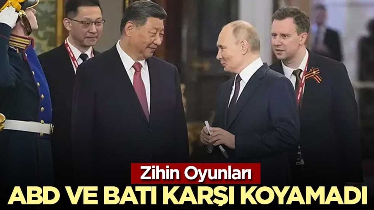 Zihin Oyunları! ABD ve Batı karşı koyamadı