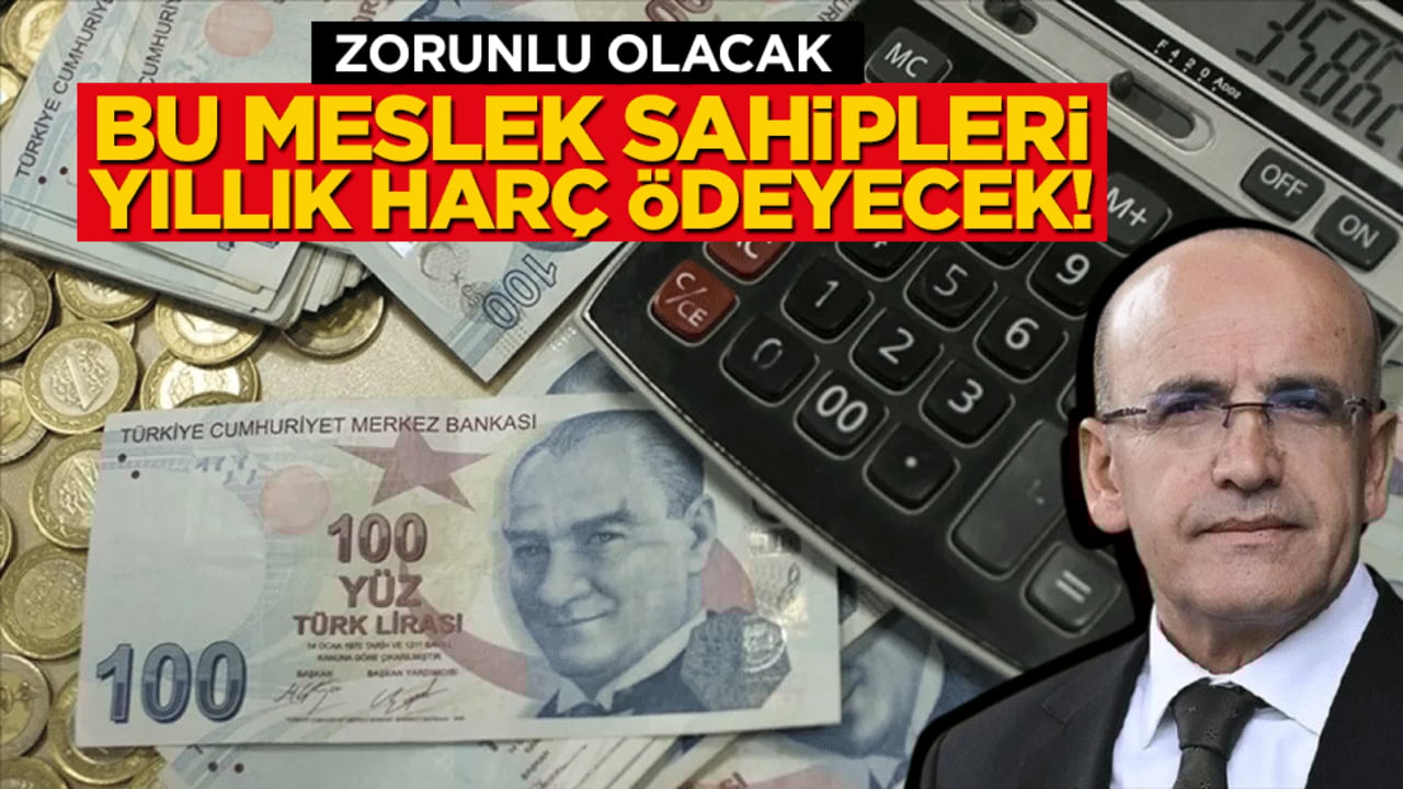 Zorunlu olacak: Bu meslek sahipleri yıllık harç ödeyecek!