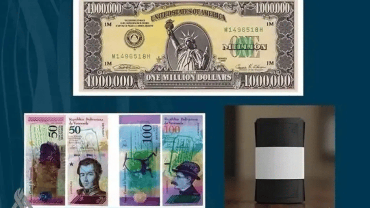 1 milyon dolar değerinde banknot!