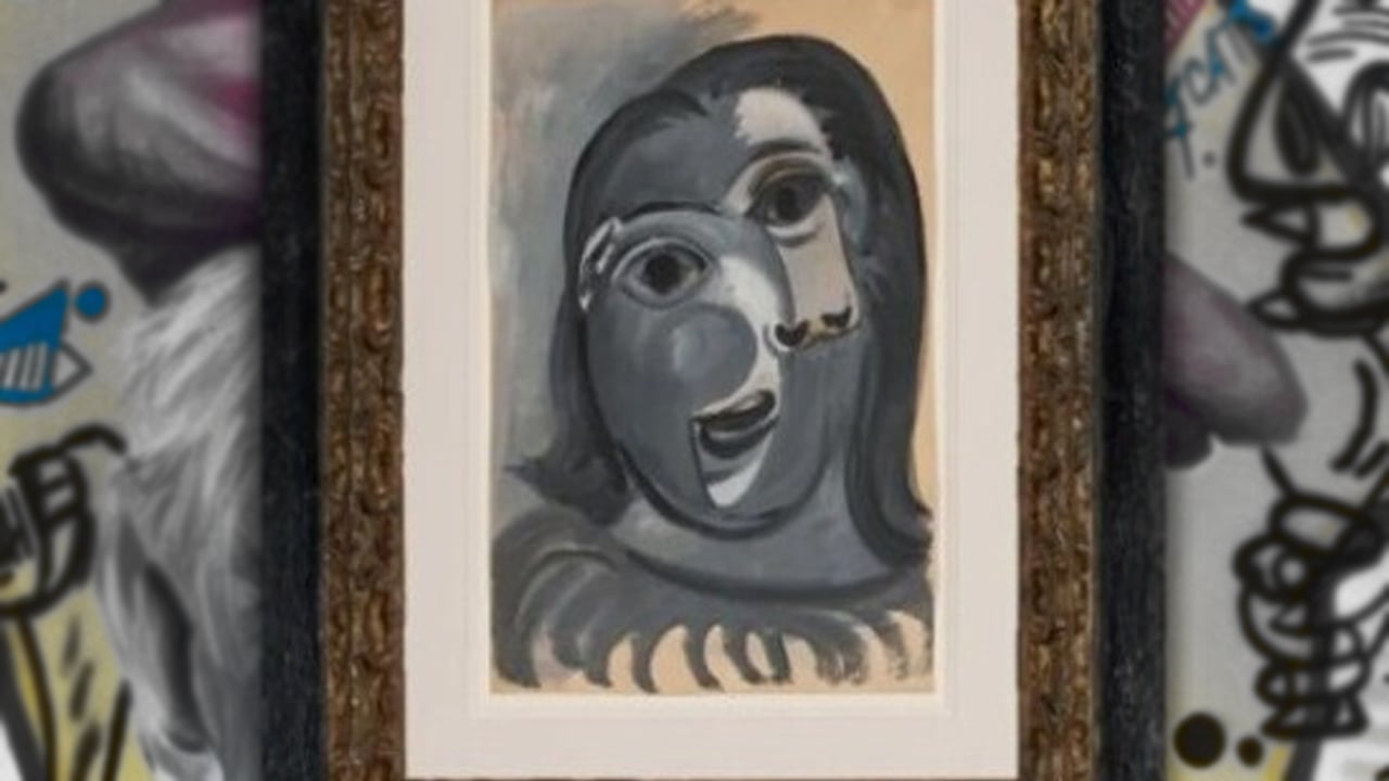 100 euro verdi, Picasso tablosu kazandı!