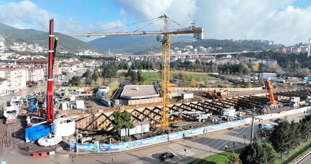 2028 yılında hizmete açılacak Körfezray’da beşinci TBM devreye girdi