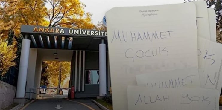 28 Şubat kafası üniversitede hortladı! İslam'a ve Müslümanlara ağır küfür ve hakaretler...