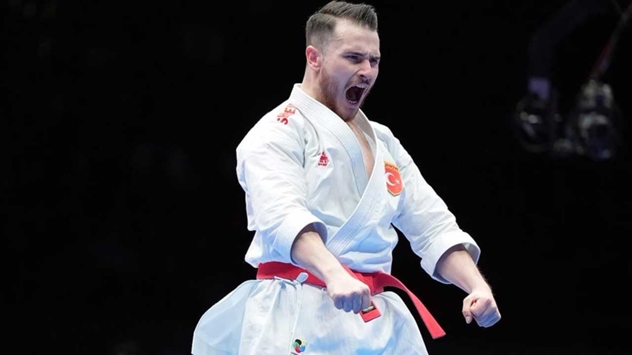 6. İslami Dayanışma Oyunları’nda zafer günü! Milli karateci Enes Özdemir, altın madalya kazandı
