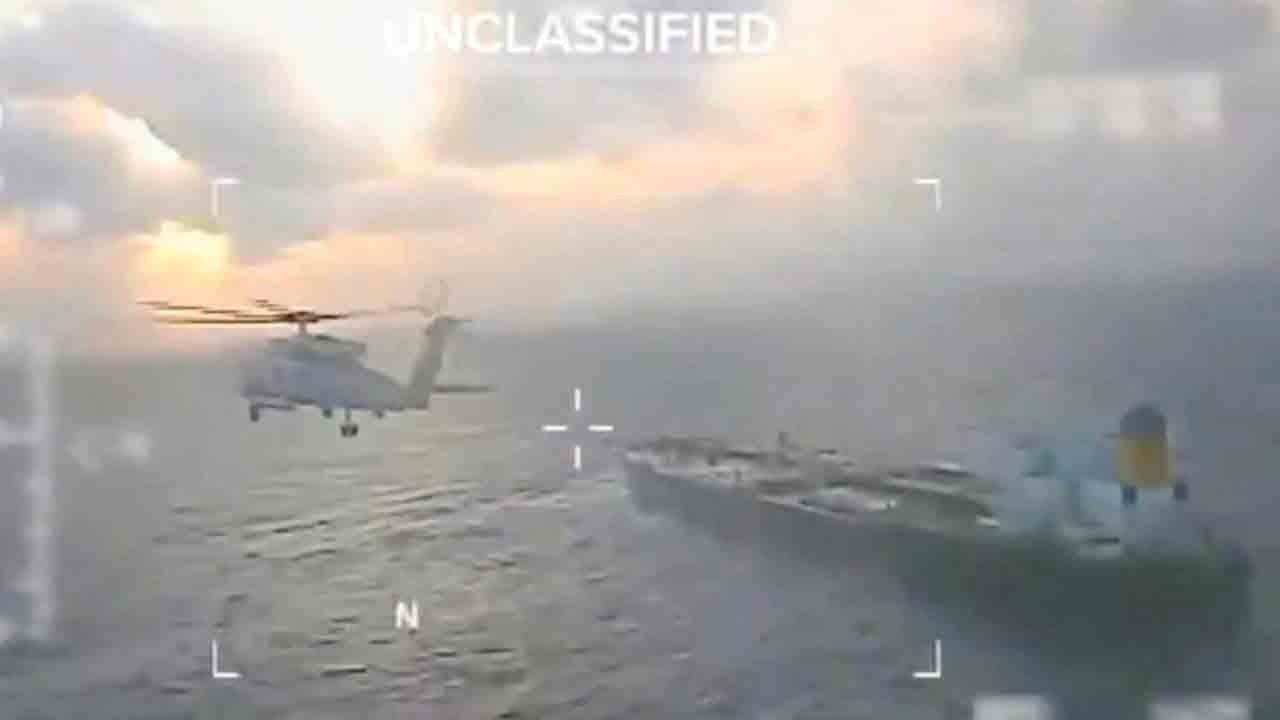 ABD baskıyı tırmandırdı: Petrol tankeri Atlantik’e sürüklendi