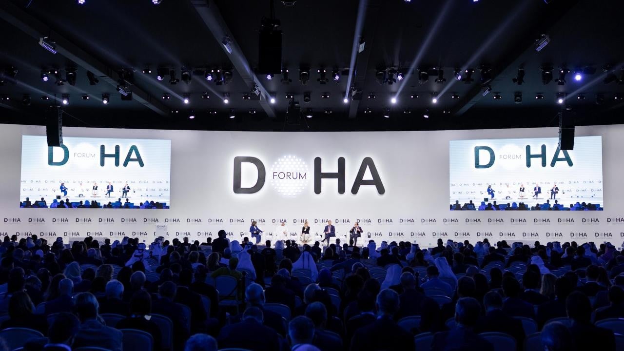 "Adalet Eylemde: Vaatlerden İlerlemeye" temalı Doha Forum 2025 başladı