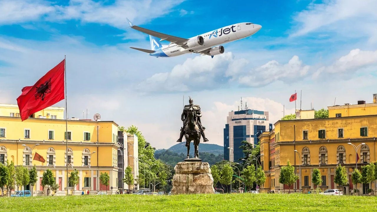 AJet'ten yılın son müjdesi: 35 dolara Tiran seferleri başlıyor
