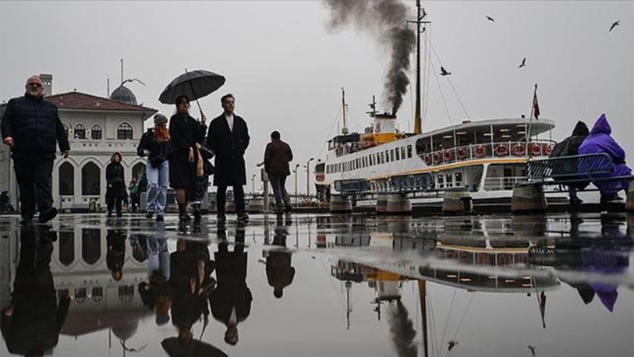 AKOM'dan İstanbul için soğuk ve yağışlı hava uyarısı