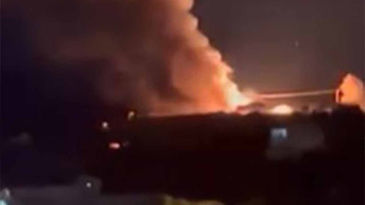 Alanya’da nefesler tutuldu! Alevler tüplerle birlikte sıçradı