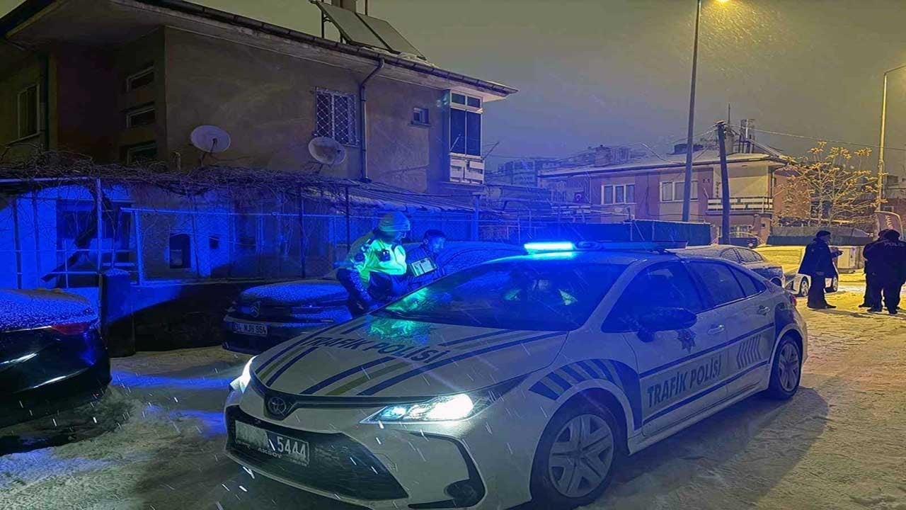 Alkollü sürücü çıkmaz sokakta yakalandı