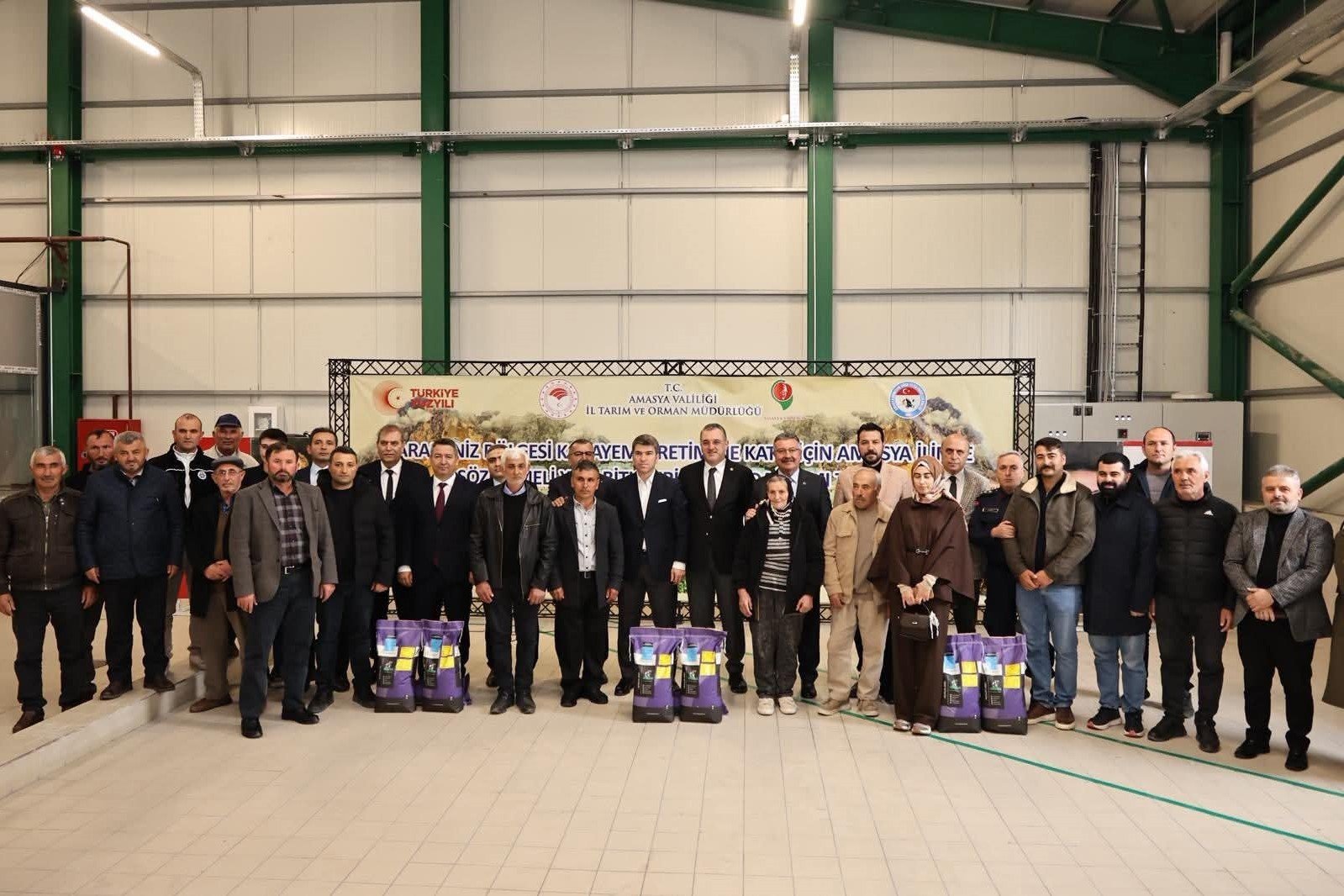 Amasya’da üretime dev destek