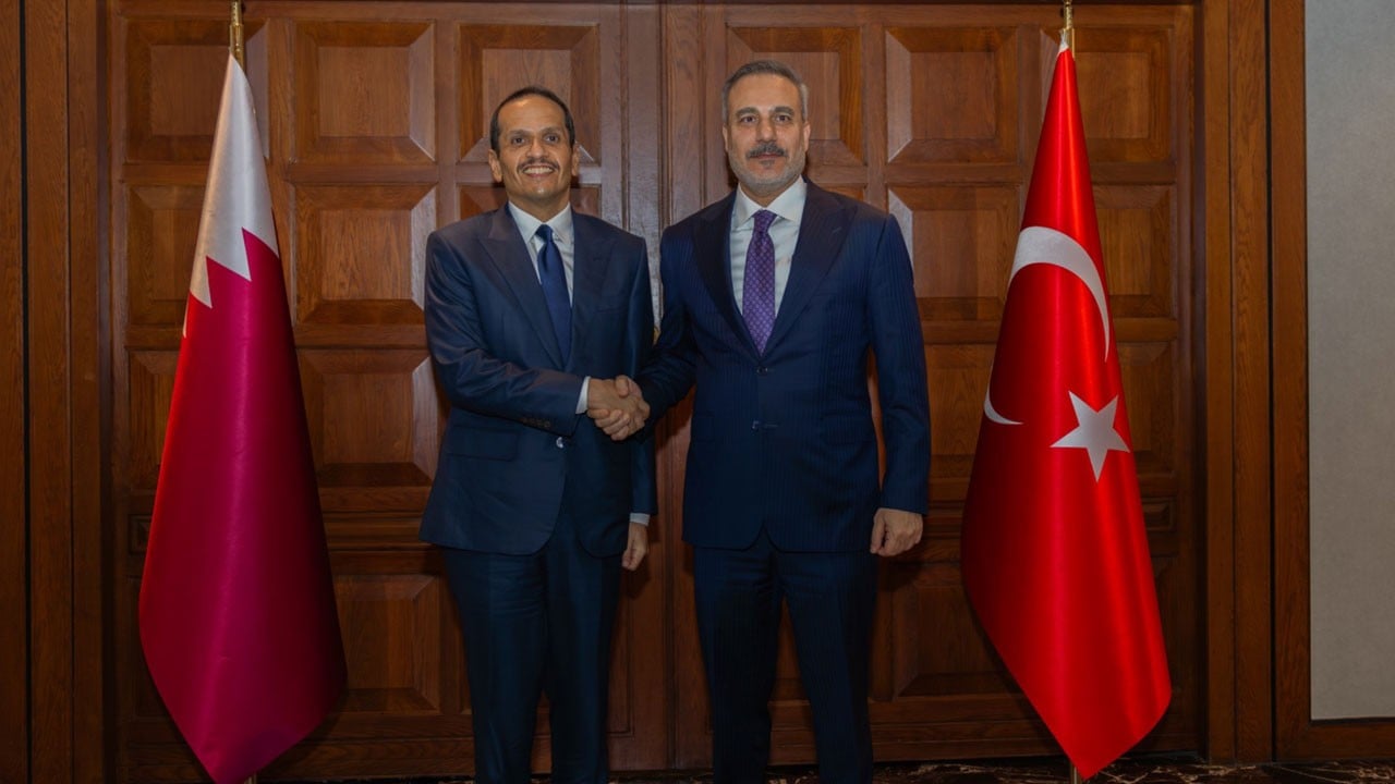 Ankara’da kritik temas! Hakan Fidan, Katar Başbakanı Al Thani ile görüştü