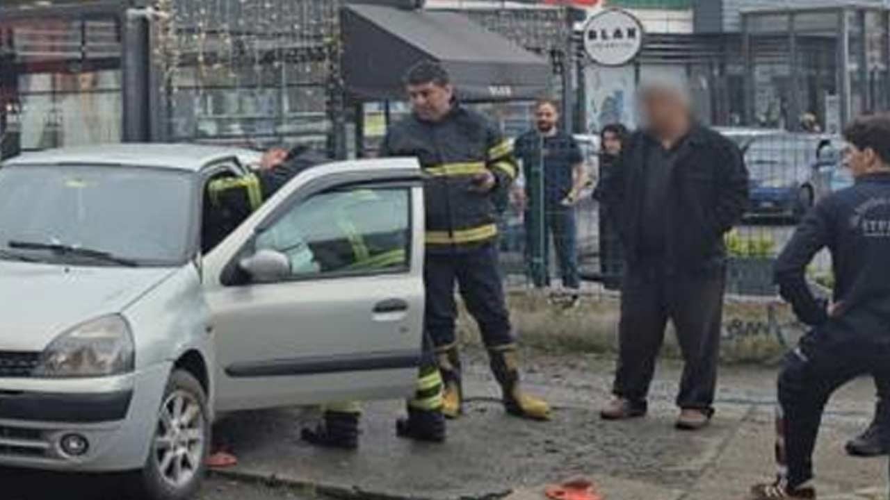 Araçtan gelen koku mahalleliyi ayağa kaldırdı