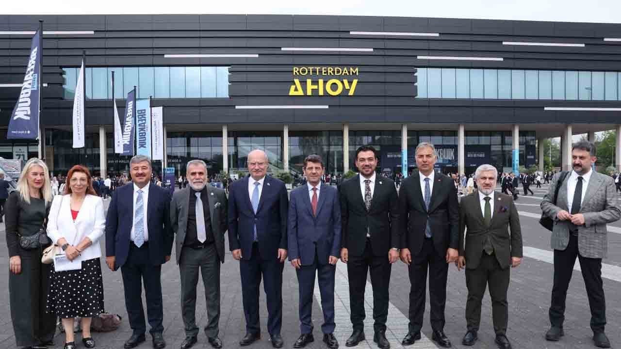 ATO, lojistik sektörünü Rotterdam’a taşıdı…: Türk lojistik firmaları dünya vitrininde…