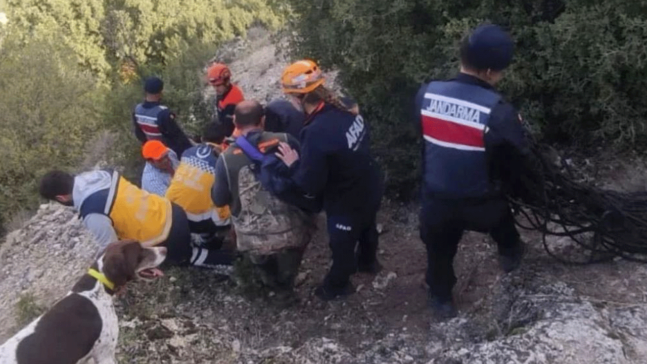 Ava giderken avlandı