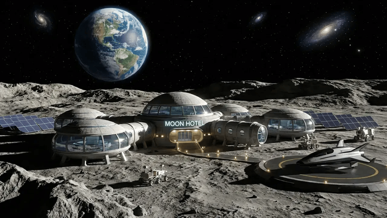 Ay'a otel yapılıyor! Fiyatlar belli oldu