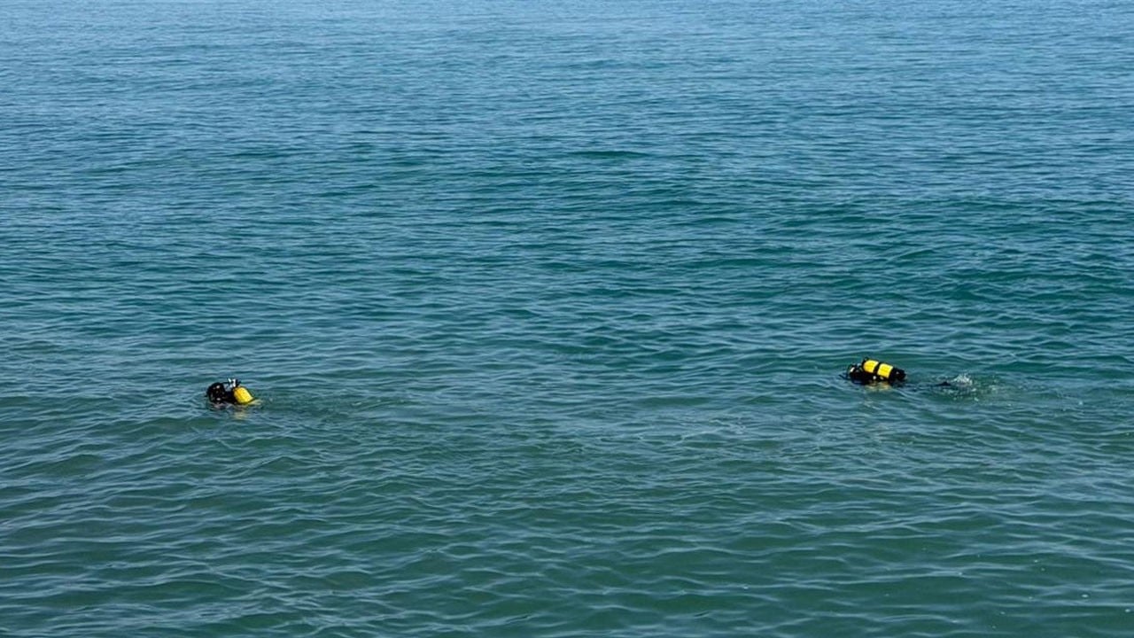 Aynı aileden 3 kişi akıntıya kapıldı! Alman turist can simidiyle yardıma koştu