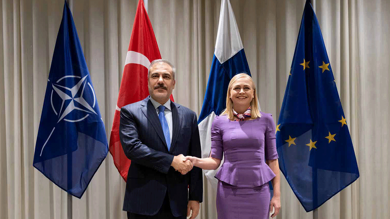 Bakan Fidan, Valtonen ile görüştü