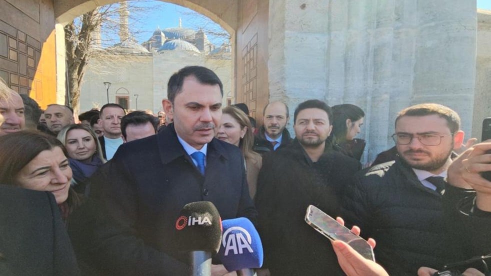 Bakan Murat Kurum Edirne Selimiye Camii'ni ziyaret etti