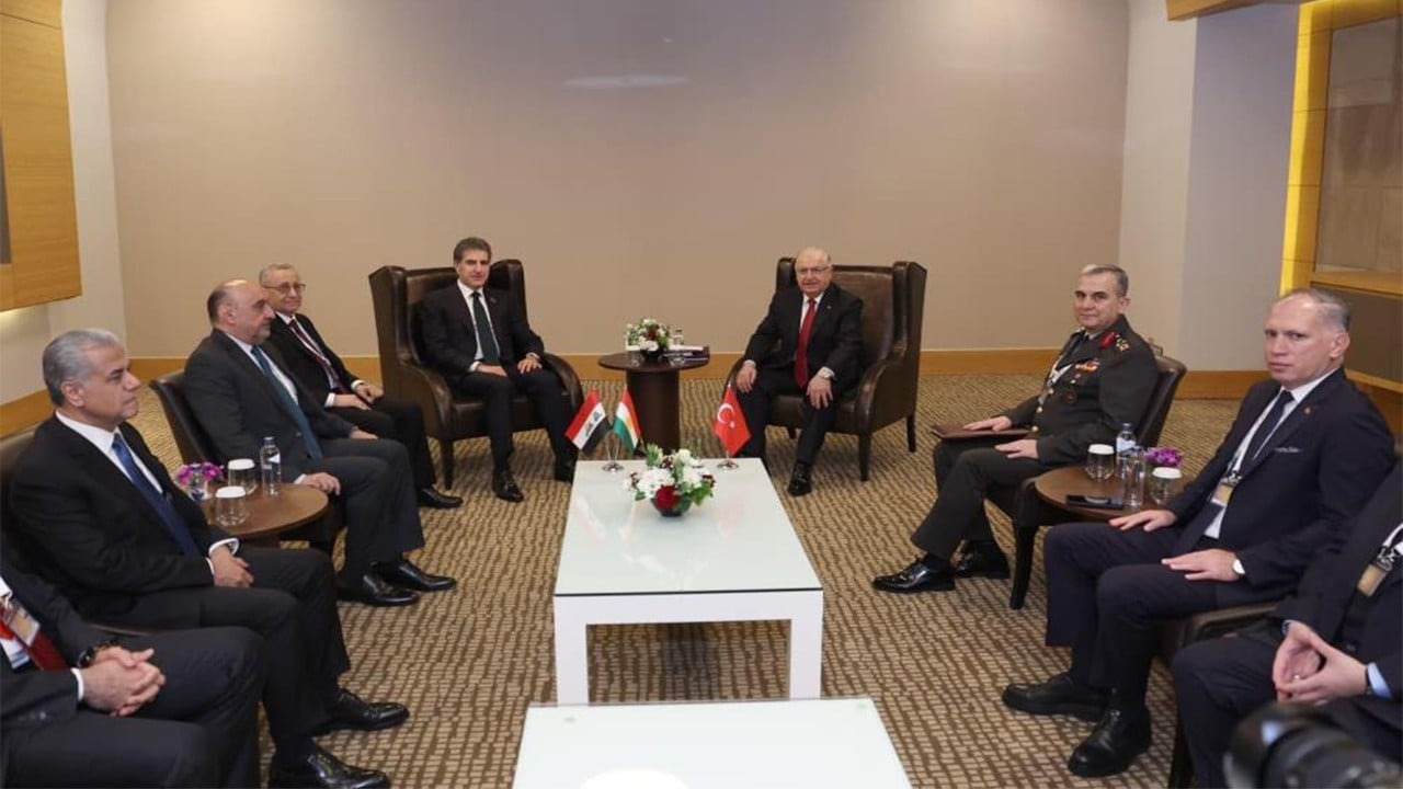 Bakan Yaşar Güler IKBY Başkanı Barzani ile görüştü