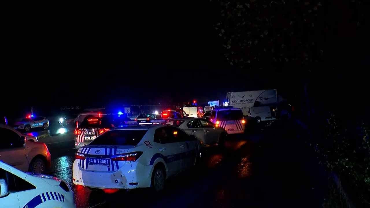 Başakşehir’de feci zincirleme kaza! Acı bilanço ağırlaştı