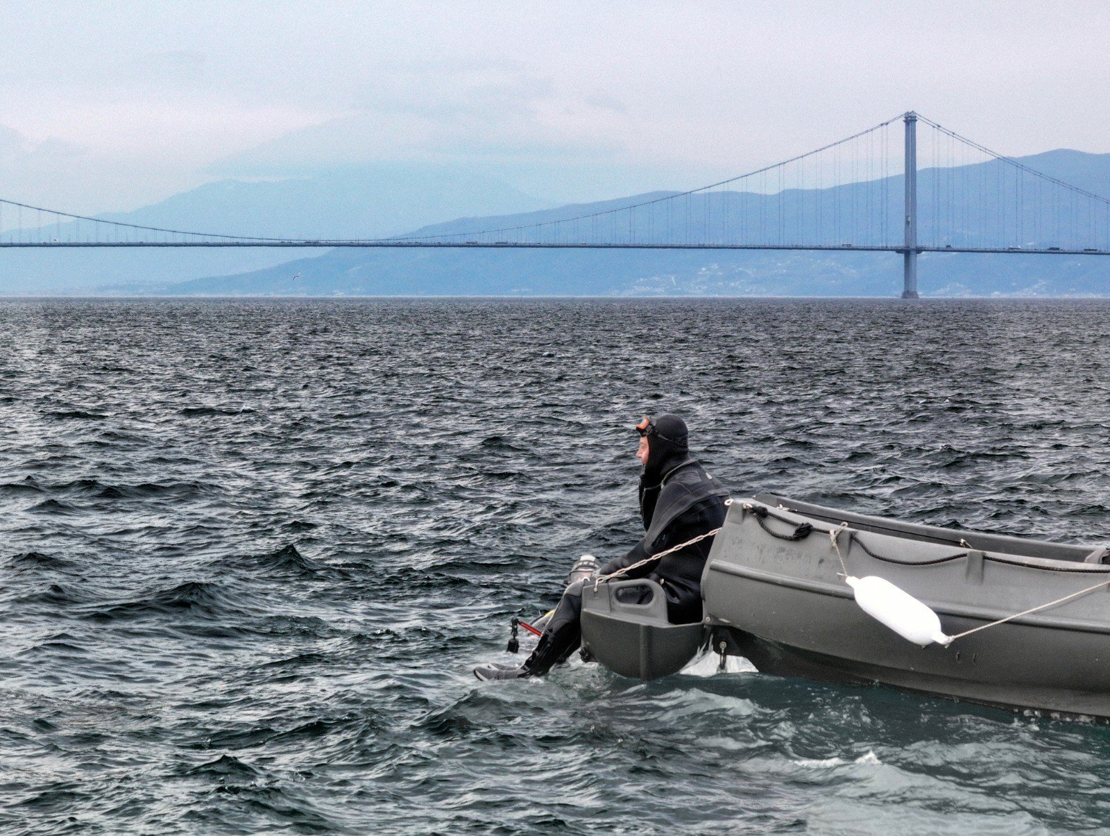 Başkan bu kez Gebze Eskihisar’da dalış yaptı! Büyükakın: "Dipten diriliş tüm Marmara’ya yayılıyor"