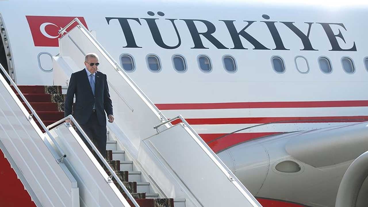 Başkan Erdoğan Türkmenistan'da