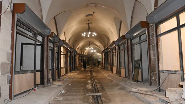 Başkan Görgel: Tarihi Kapalı Çarşı’mızın Restorasyonu Tamamlanıyor