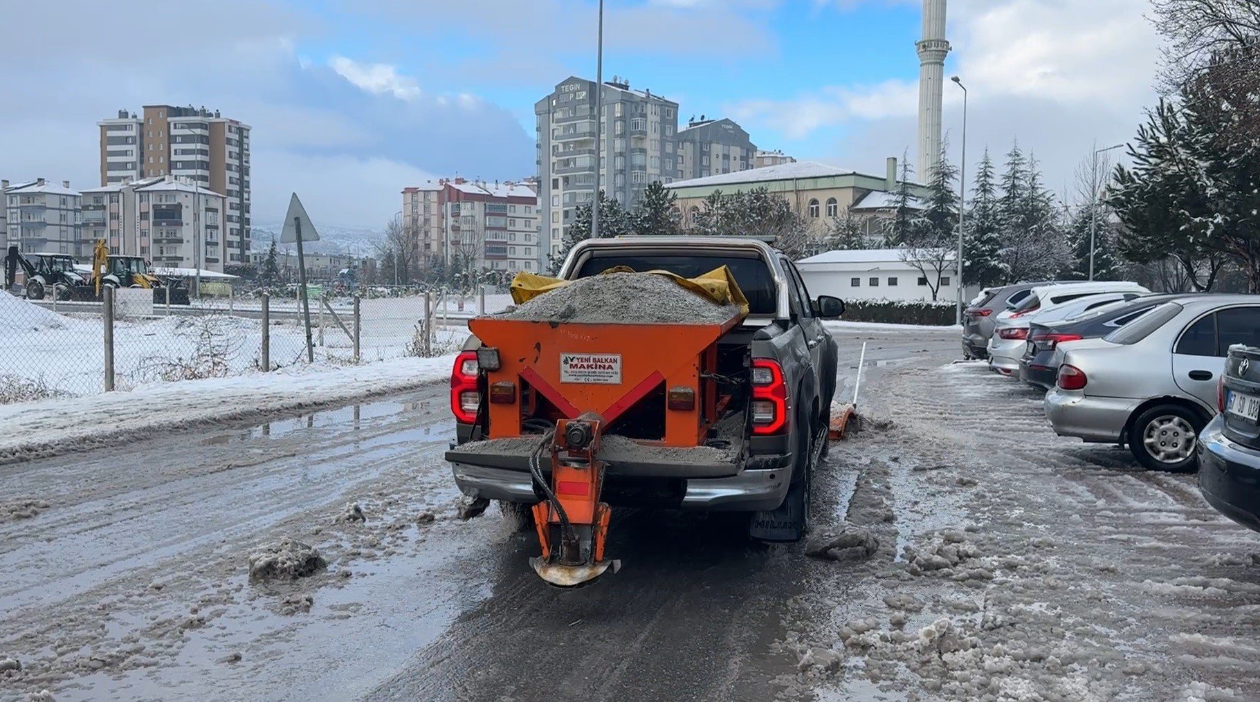 Başkan Palancıoğlu sahaya indi