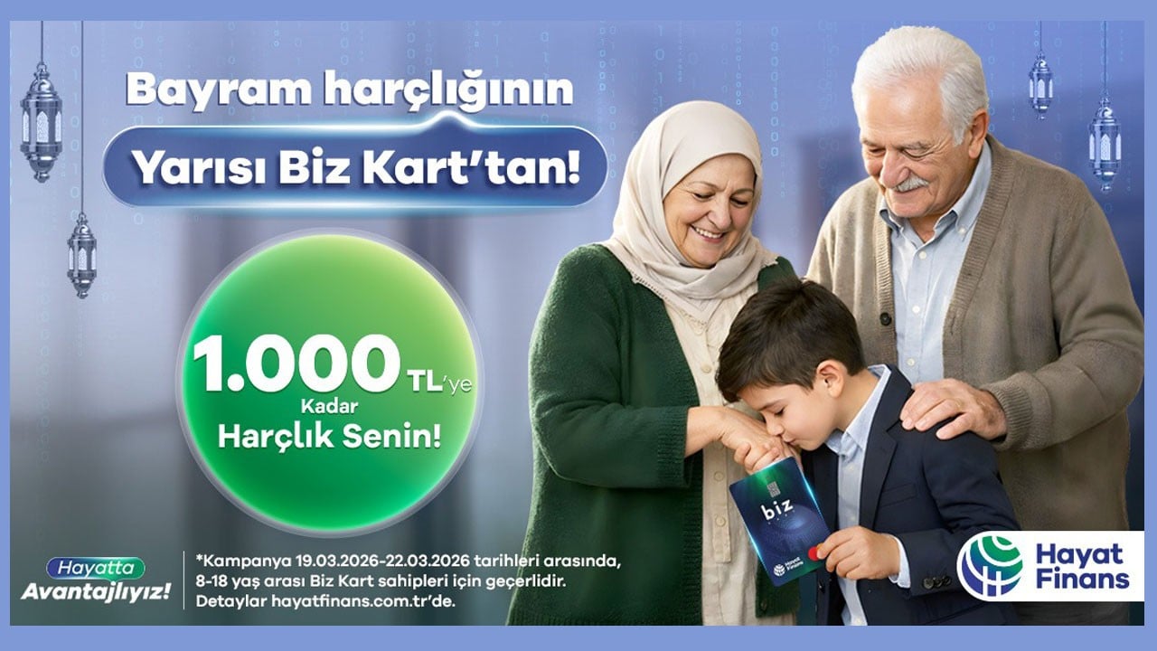 Bayram harçlığına sürpriz destek! Yarısını Hayat Finans karşılayacak