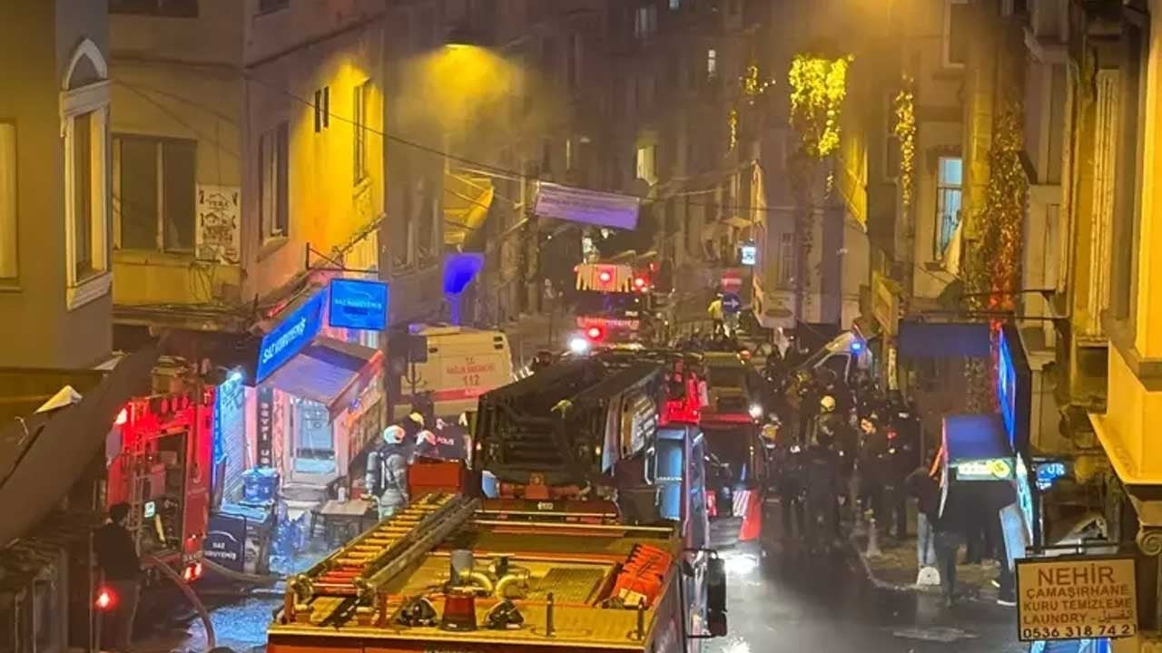 Beyoğlu’nda korku dolu saatler