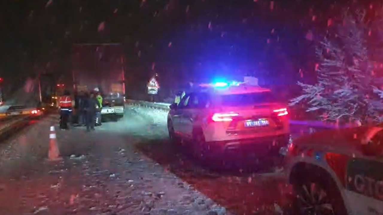 Bolu Dağı Tüneli'nde zincirleme kaza