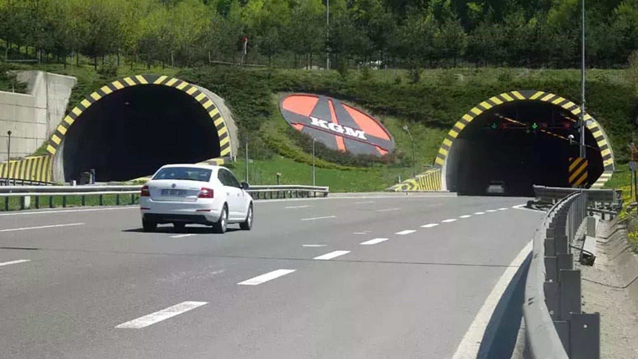 Bolu Dağı Tüneli'nden 331 bin 321 araç geçti